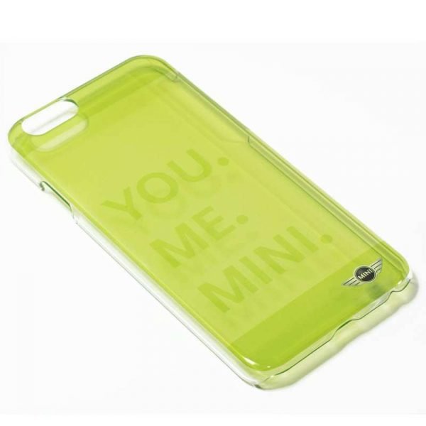 carcasa iphone 6 6s licencia mini cooper letras verde