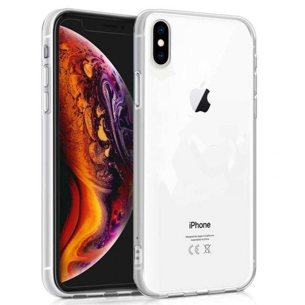 funda silicona iphone xs max transparente