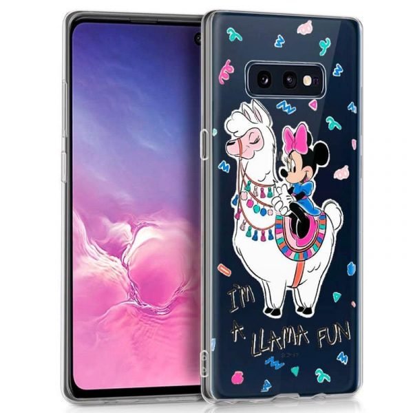 carcasa samsung g970 galaxy s10e licencia disney minnie llama2