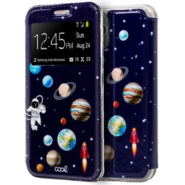 funda flip cover iphone 11 pro max dibujos astronauta1