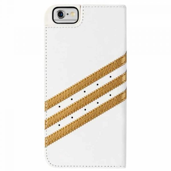 funda flip cover iphone 6 6s licencia adidas blanco4