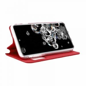 funda flip cover samsung galaxy s20 ultra 5g liso rojo 2