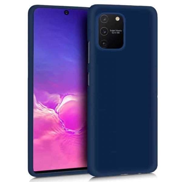 funda silicona samsung galaxy s10 lite azul 1