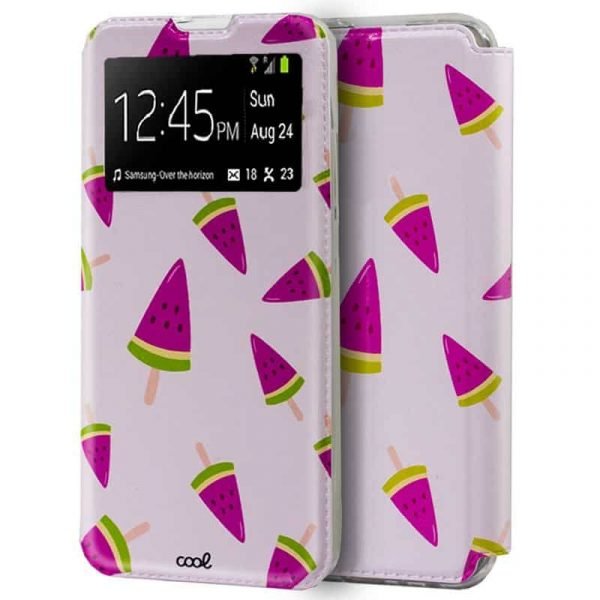 funda flip cover xiaomi mi 10 lite dibujos sandia 1