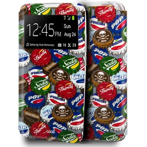 funda flip cover samsung galaxy note 20 ultra dibujos chapas 1