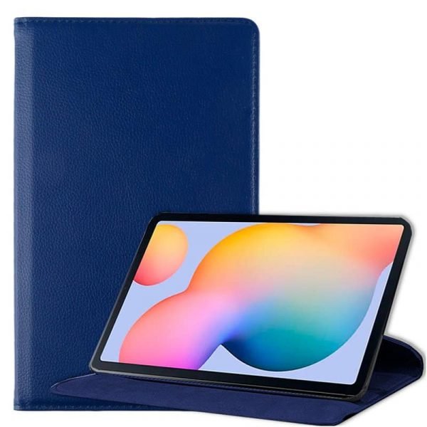 funda samsung galaxy tab s6 lite p610 p615 polipiel azul 104 pulg 1