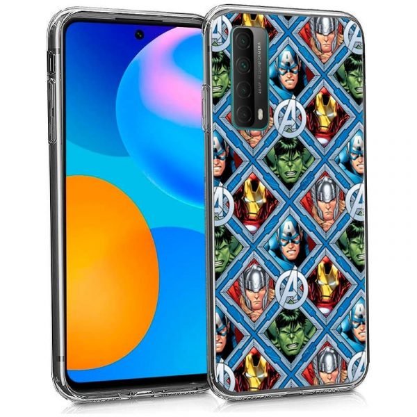 carcasa huawei p smart 2021 licencia marvel avengers 1