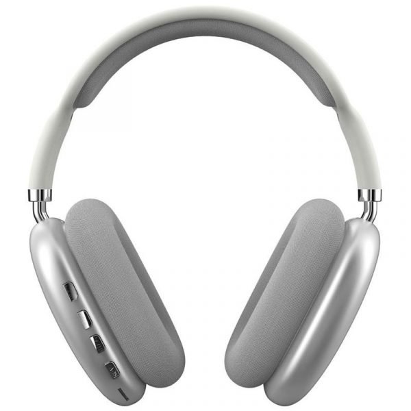 auriculares stereo bluetooth cascos cool active max blanco plata 1