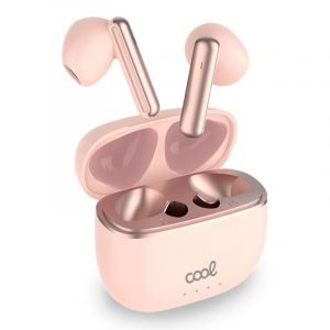 auriculares stereo bluetooth dual pod earbuds cool gen rosa 1