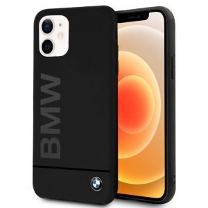 carcasa cool para iphone 12 mini licencia bmw letras negro 1