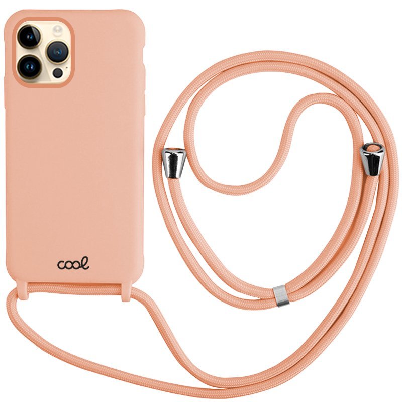 Carcasa COOL para iPhone 14 Pro Max Cordón Negro - Cool Accesorios