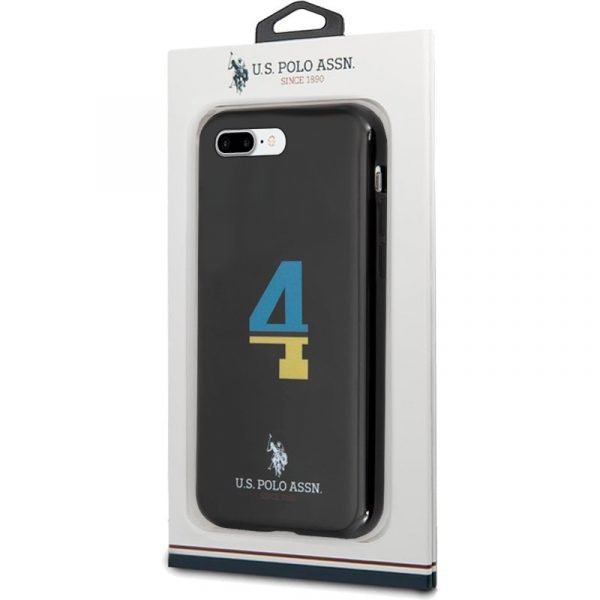 carcasa cool para iphone 6 plus iphone 7 plus 8 plus licencia polo ralph lauren negro