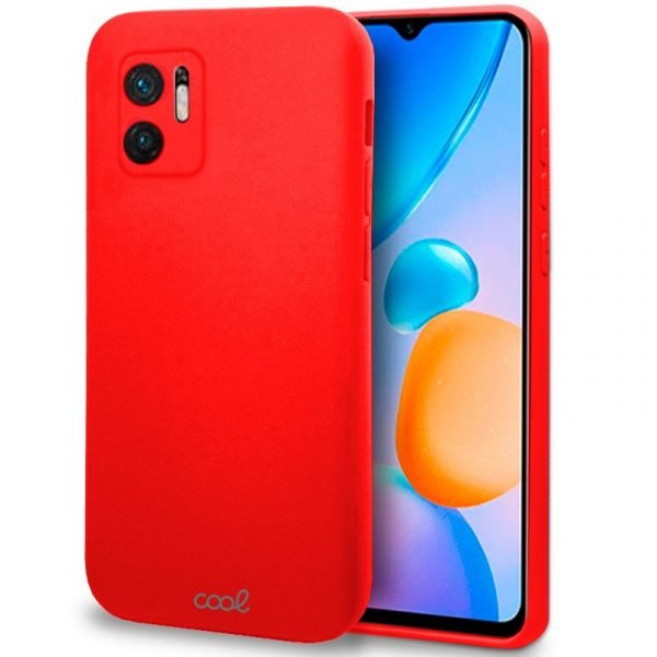 carcasa cool para xiaomi redmi 10 5g cover rojo