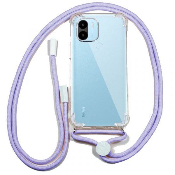 carcasa cool para xiaomi redmi a1 cordon violeta