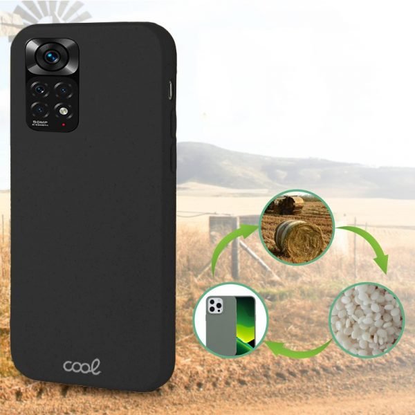 carcasa cool para xiaomi redmi note 11 note 11s eco biodegradable negro 2