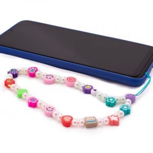 colgante cool universal smartphone pulsera strap perlas mix 2