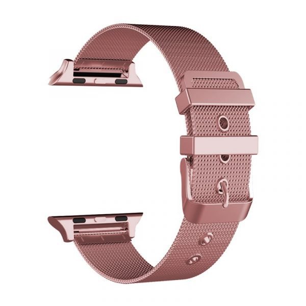 correa cool para apple watch series 1 2 3 4 5 6 7 se 42 44 45 mm metal rosa 1