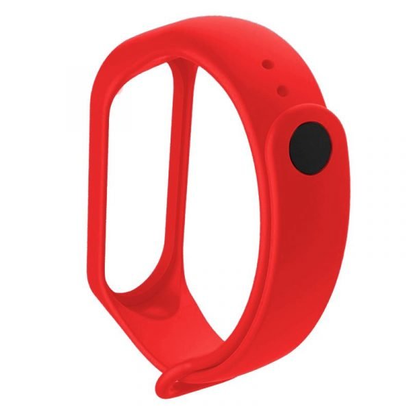 correa cool para xiaomi mi band 5 6 7 amazfit band 5 liso rojo 2