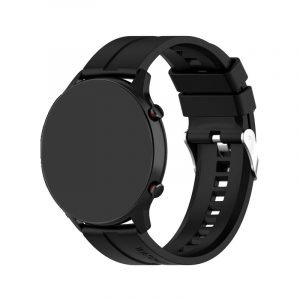 correa universal 22mm amazfit gtr stratos huawei samsung cool elite level goma negro 1