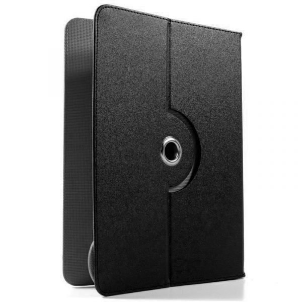 funda cool ebook tablet 8 pulgadas liso negro giratoria 1