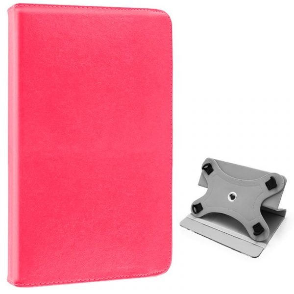 funda cool ebook tablet 97 103 pulg liso rosa giratoria panoramica