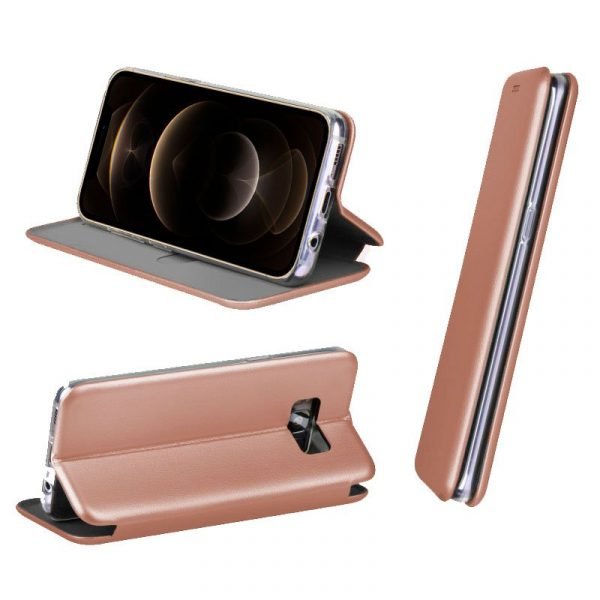 funda cool flip cover para iphone 12 pro max elegance rose gold 1