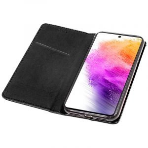 funda cool flip cover para samsung a736 galaxy a73 5g liso negro 2