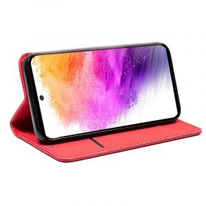 funda cool flip cover para samsung a736 galaxy a73 5g liso rojo 2