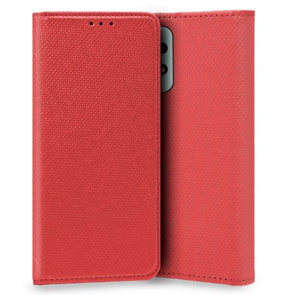 funda cool flip cover para samsung a736 galaxy a73 5g liso rojo