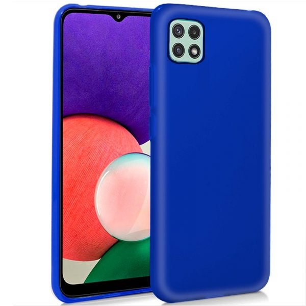 funda cool silicona para samsung a226 galaxy a22 5g azul