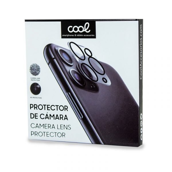 protector cristal templado cool para camara de iphone 11 2