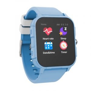 smartwatch cool junior silicona azul salud deporte sueno ip68 juegos 2