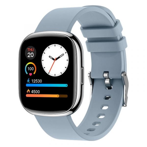 smartwatch cool nordic silicona gris salud deporte ip68
