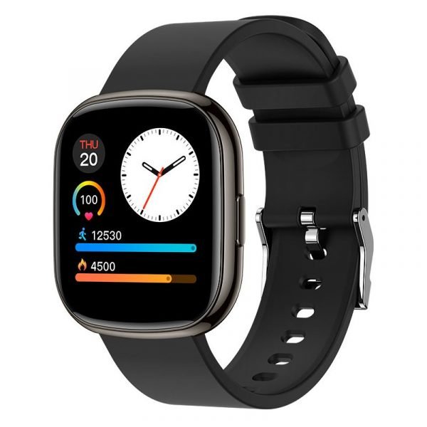 smartwatch cool nordic silicona negro salud deporte ip68